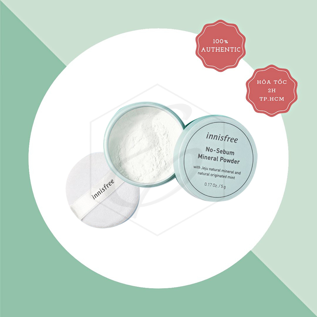 Phấn phủ dạng bột Innisfree No Sebum Mineral Powder - 5g